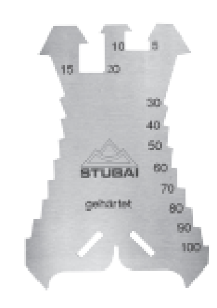 TRACETTE 1.3mm, FORME TREMPEE