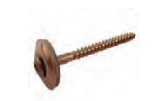 VIS INOX CUIVRE 4.5x25mm diam15